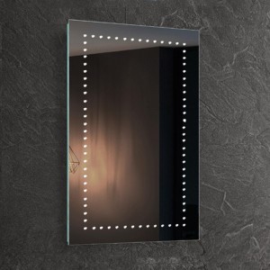 Miroir lumineux avec miroir de salle de bains éclairé par rétroéclairage à LED de l'UE et des États-Unis - ENE-AL-106